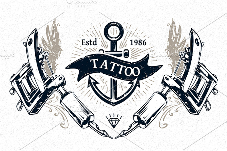 Tattoo Studio Emblems