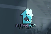 Clean Home-Logo Template