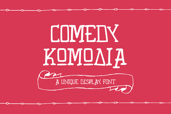 Unicorg Comedy in Display Fonts - product preview 2
