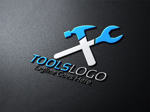 Tools Logo in Logo Templates - product preview 1