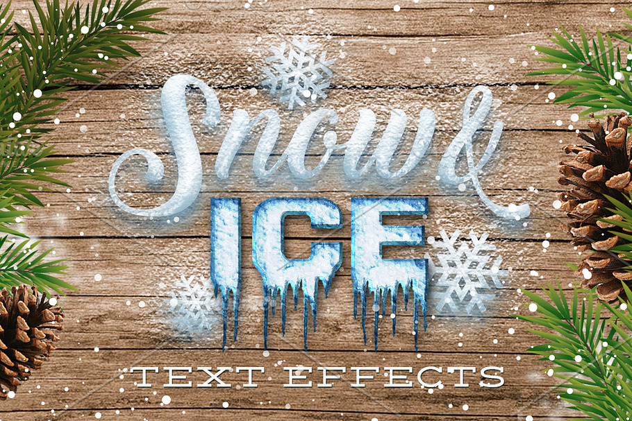 Snow & Ice Text Effects in Photoshop Layer Styles - product preview 8