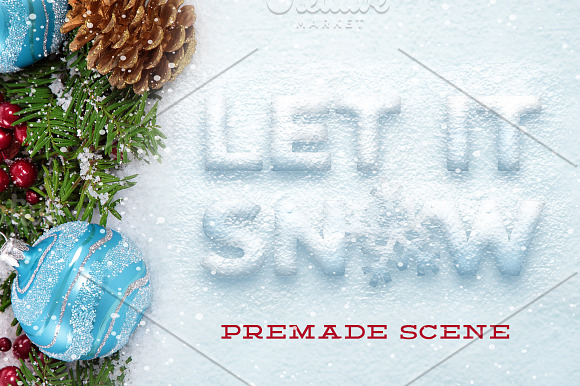 Snow & Ice Text Effects in Photoshop Layer Styles - product preview 3