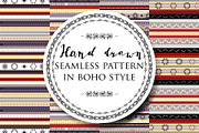 Set of boho patterns