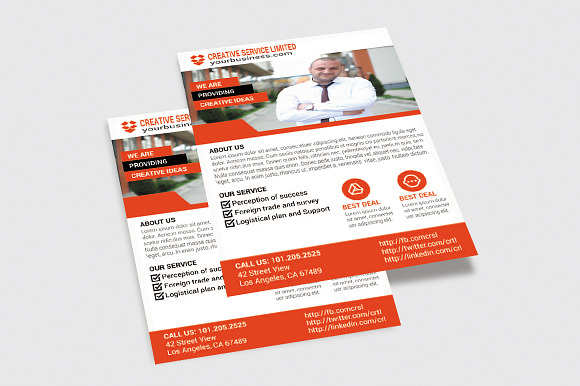 Modern Business Flyers in Templates - product preview 1