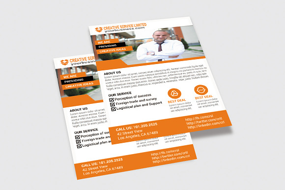 Modern Business Flyers in Templates - product preview 2