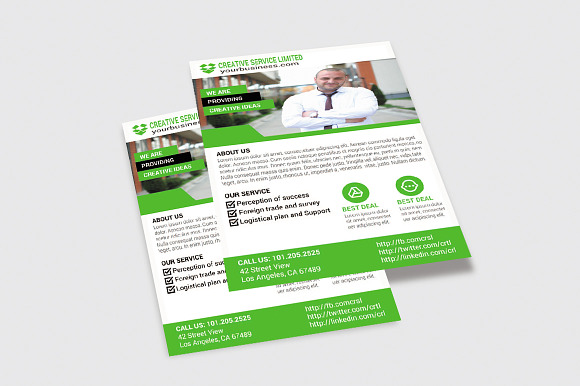 Modern Business Flyers in Templates - product preview 3