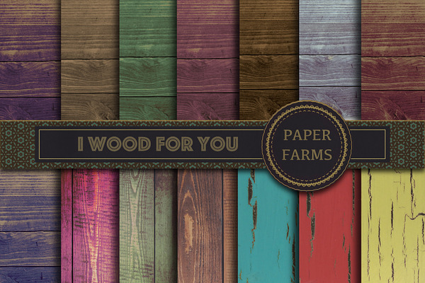 Wood digital paper 