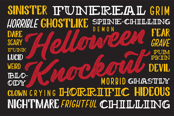 Drustic Dialy in Halloween Fonts - product preview 9