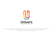 Letter U - Univers Multiply Color