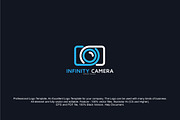 Infinity Camera Photo Logo Template