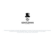 Gentleman - Hipster Logo Template