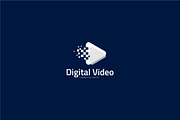 Digital Video Pixel Logo Template
