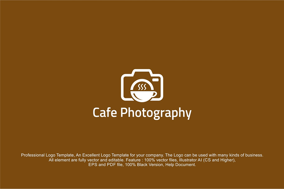 Cafe Photography - Food Studio Logo in Logo Templates - product preview 8