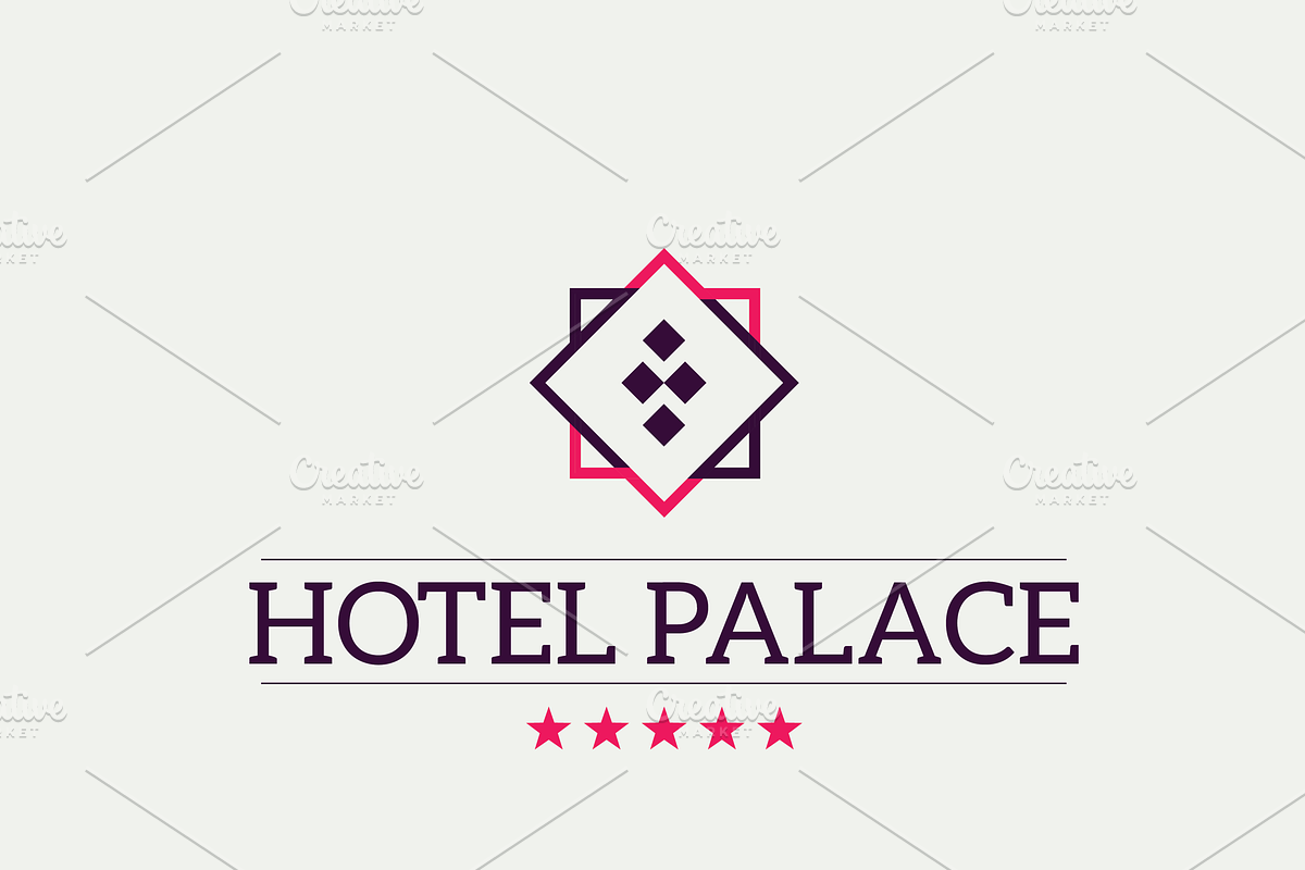 Hotel Palace - Editable Logo in Logo Templates - product preview 8