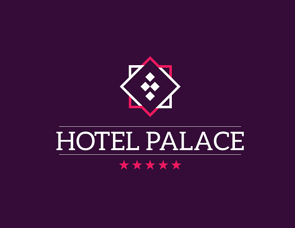 Hotel Palace - Editable Logo in Logo Templates - product preview 1