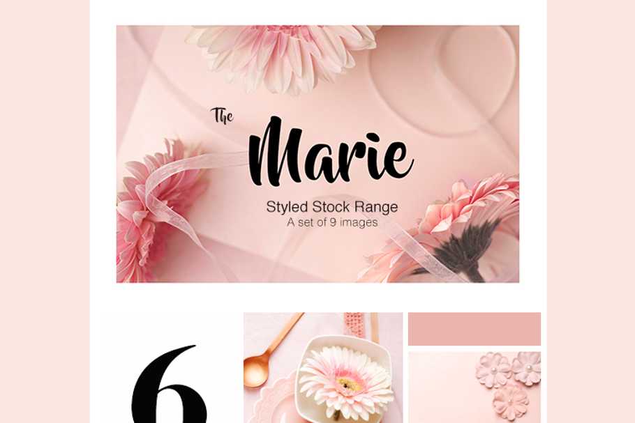 Stock Photo Bundle - Marie in Product Mockups - product preview 8