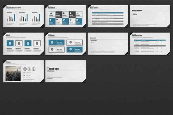 Modern Presentation Strategy in Presentation Templates - product preview 2