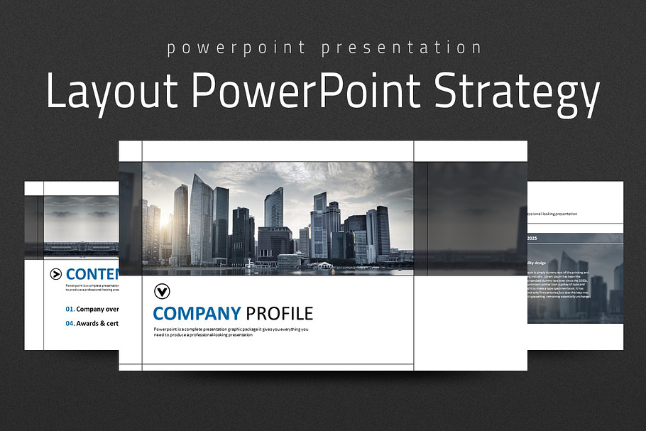 Layout PowerPoint Strategy in PowerPoint Templates - product preview 8