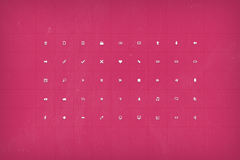 Tiny Pixel UI Icons