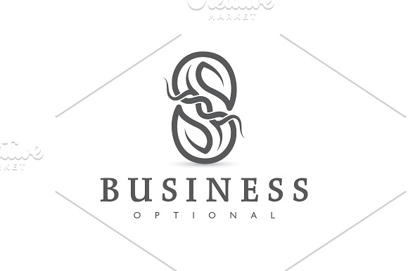 S Natural Symbiosis Logo in Logo Templates - product preview 2