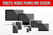 Tablets, mobile phones and screens