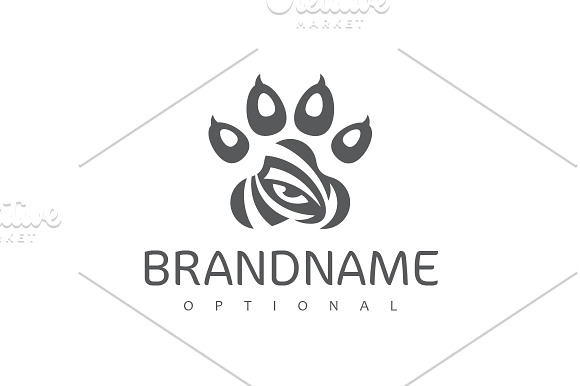 Inner Eye of the Beast Logo in Logo Templates - product preview 2