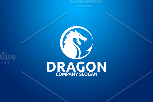 Dragon in Logo Templates - product preview 1