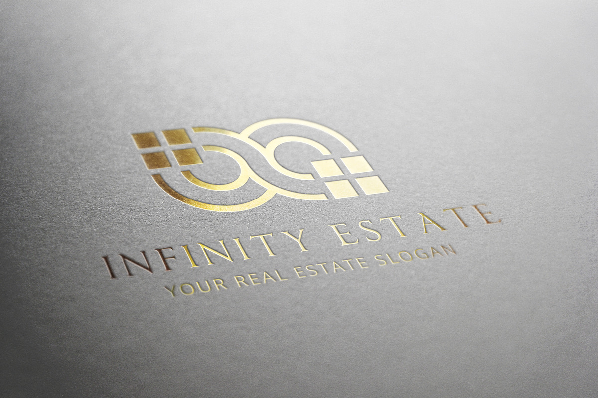 Infinity Real Estate in Logo Templates - product preview 8