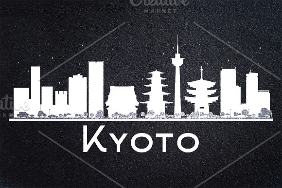 60 City Skyline Silhouettes Set 2 in Illustrations - product preview 6