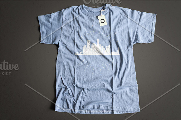 60 City Skyline Silhouettes Set 2 in Illustrations - product preview 7