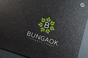 Bungaok Logo Template