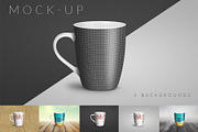 Mug Mock-Up Coffee cup, bowl, pan