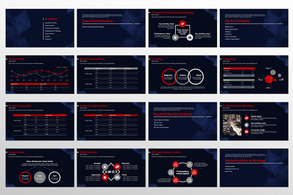 Pattern PowerPoint Strategy in PowerPoint Templates - product preview 1
