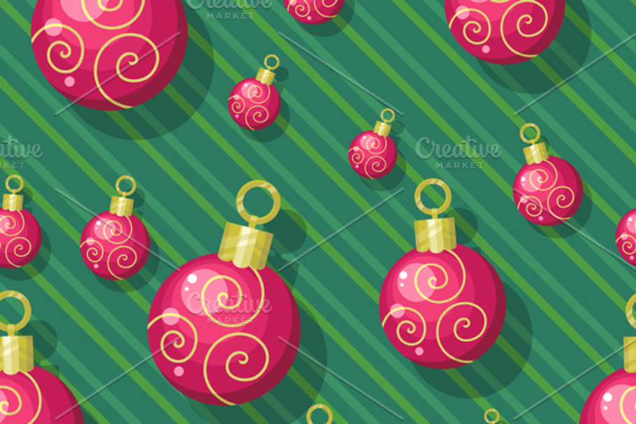 Christmas Tree Toys in Patterns - product preview 8