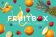FruitBox - Font. Patterns. Fruit