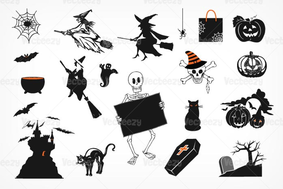 Spooky Halloween Brush Pack in Photoshop Brushes - product preview 8