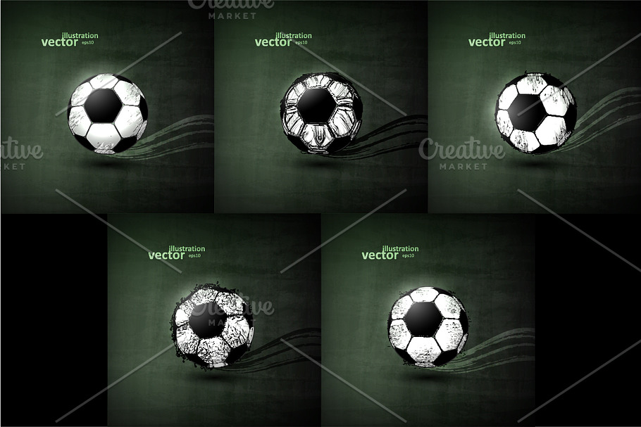 Soccer ball in Illustrations - product preview 8
