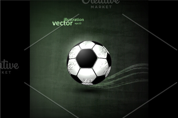 Soccer ball in Illustrations - product preview 1