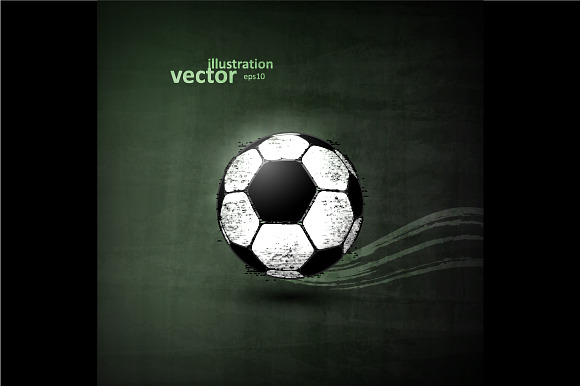Soccer ball in Illustrations - product preview 5