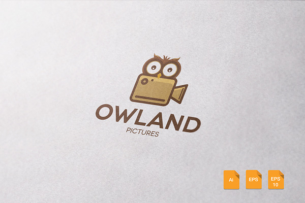 Owland Logo Template