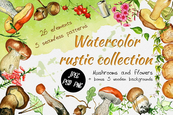 70%OFF Autumn Fall Bundle 10in1  in Illustrations - product preview 9