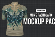 Men’s Rashguard Mockup Template Pack