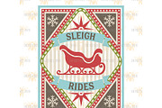 Sleigh Rides SVG EPS DXF JPG
