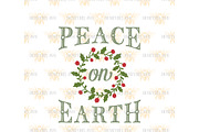 Peace On Earth SVG EPS DXF JPG