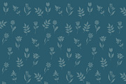pattern with flowers, vector