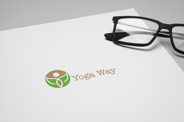 Yoga Way Logo Template