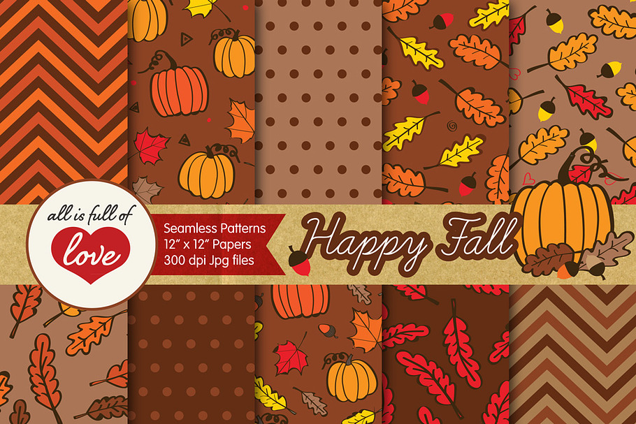 Brown Fall Foliage Backgrounds