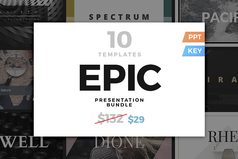 Epic Presentation Bundle in PowerPoint Templates - product preview 8