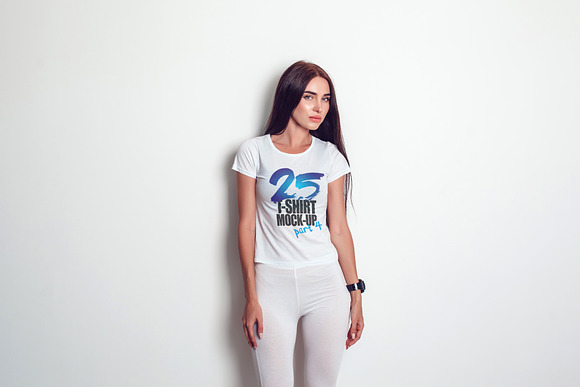 100 T-Shirt Mock-Up Bundle in Product Mockups - product preview 33
