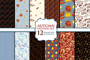 Autumn pattern set
